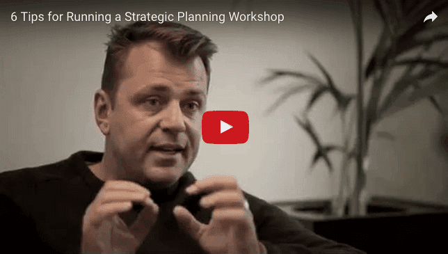 Video how to run a strategic planning workshop